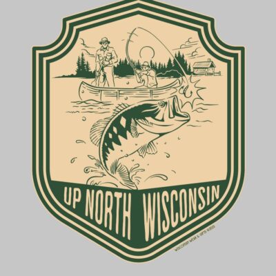 Up North Fishing Badge